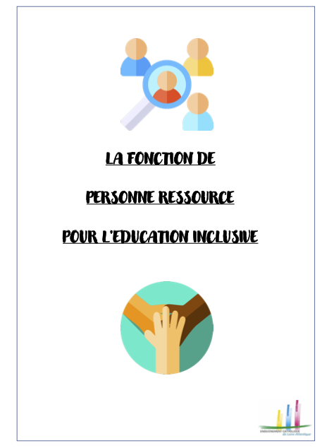 Enseignant catholique Loire Atlantique - Personne ressource pour l'éducation inclusive
